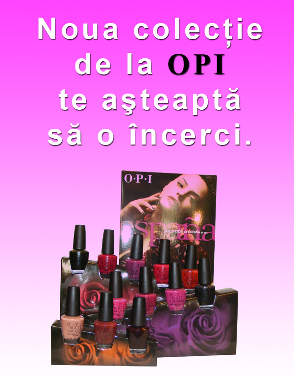 Noua colecţie OPI disponibilă acum la Crazy Studio