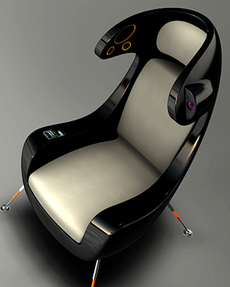 Media Chair design concept by Martin Emilia