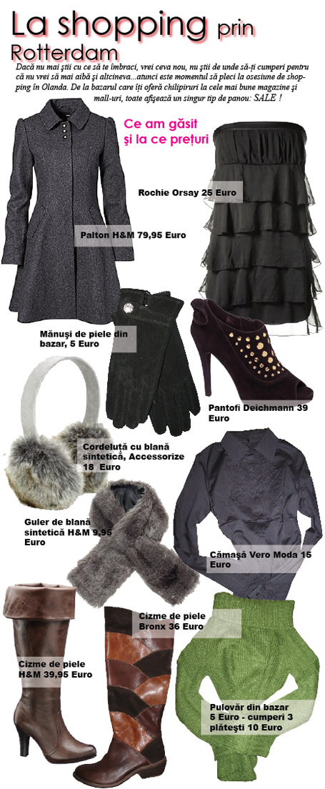 Shopping Tips din Ţara Lalelelor Shopping Tips din Ţara Lalelelor
