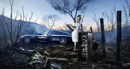 David LaChapelle portrays Maybach - Making Of