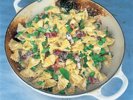 Farfalle carbonara Farfalle carbonara