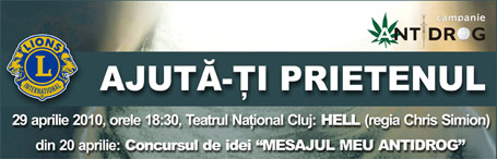 Ajută-ţi prietenul! O campanie antidrog iniţiată de Lions