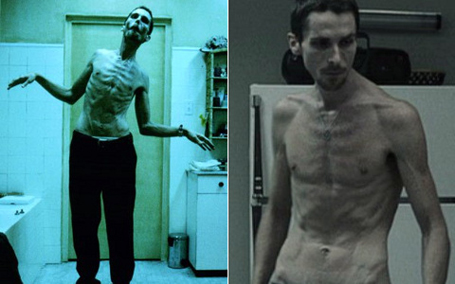 Christian Bale in The Machinist
