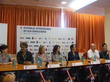 Conferința de presă cu juriul TIFF 2010